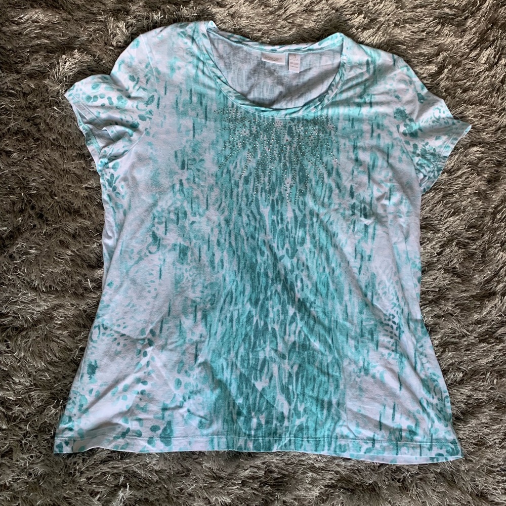 Weekend Chico’s Size 3 Shirt Top